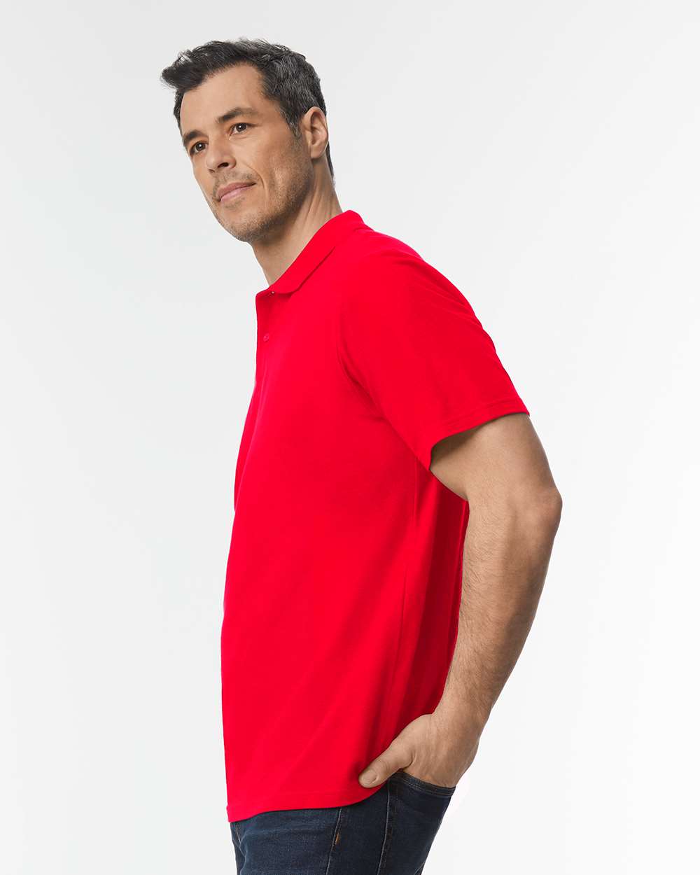 Gildan-64800-Softstyle® Pique Polo - Image 48