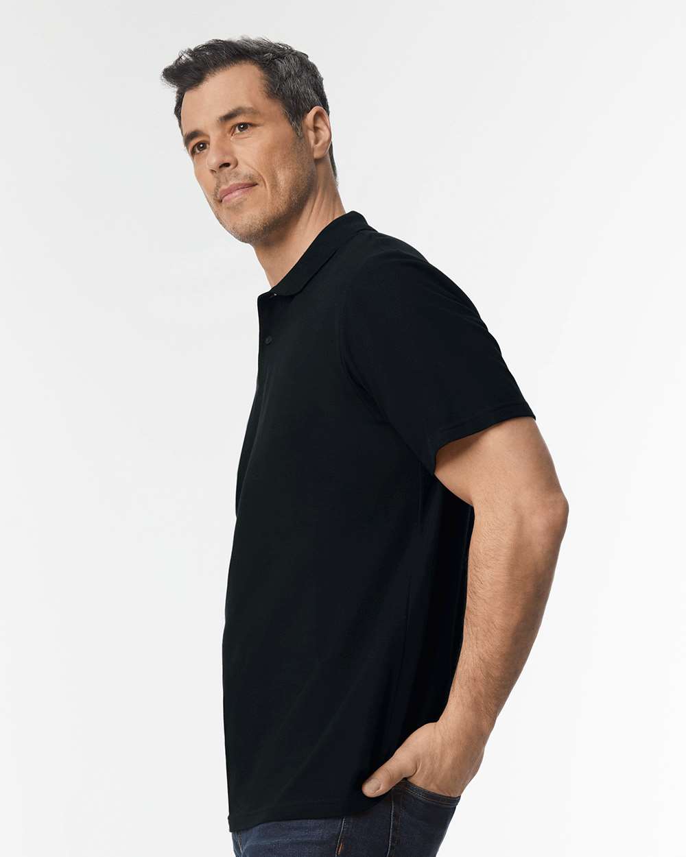 Gildan-64800-Softstyle® Pique Polo - Image 5