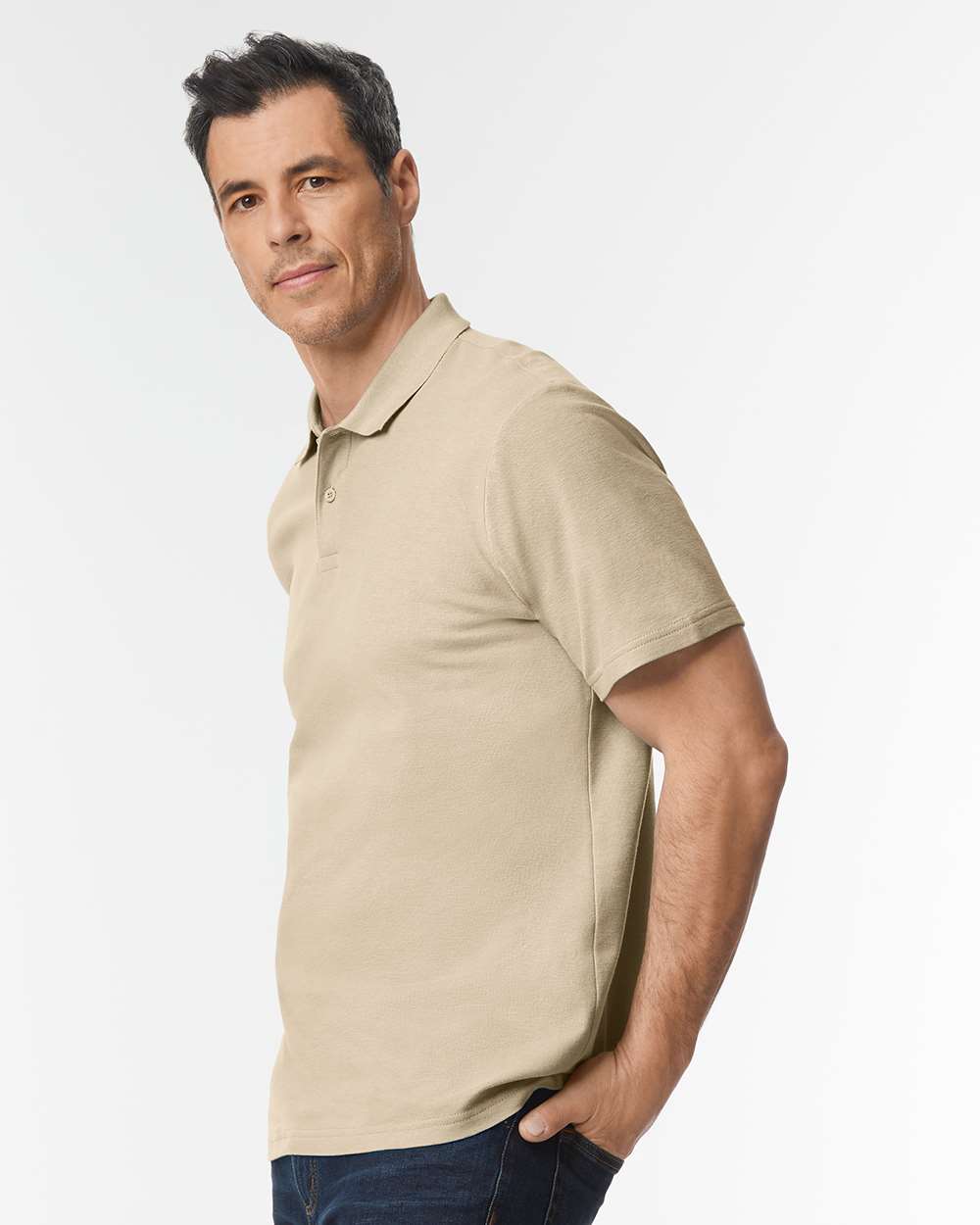 Gildan-64800-Softstyle® Pique Polo - Image 60