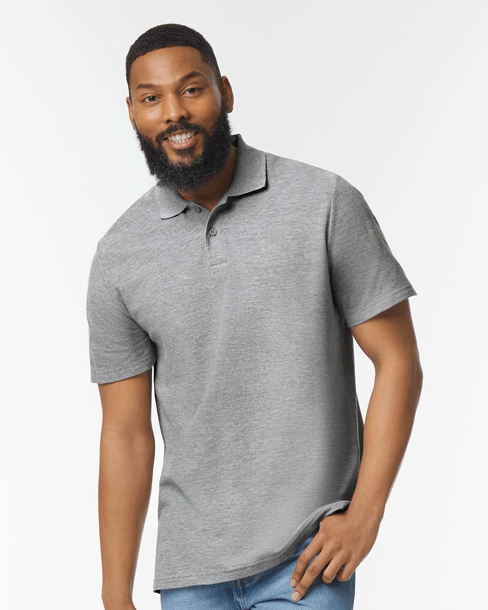 Gildan-64800-Softstyle® Pique Polo - Image 71