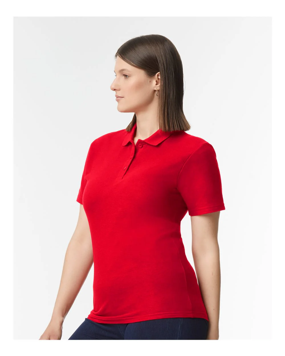 Gildan-64800L-Softstyle® Women's Pique Polo - Image 12