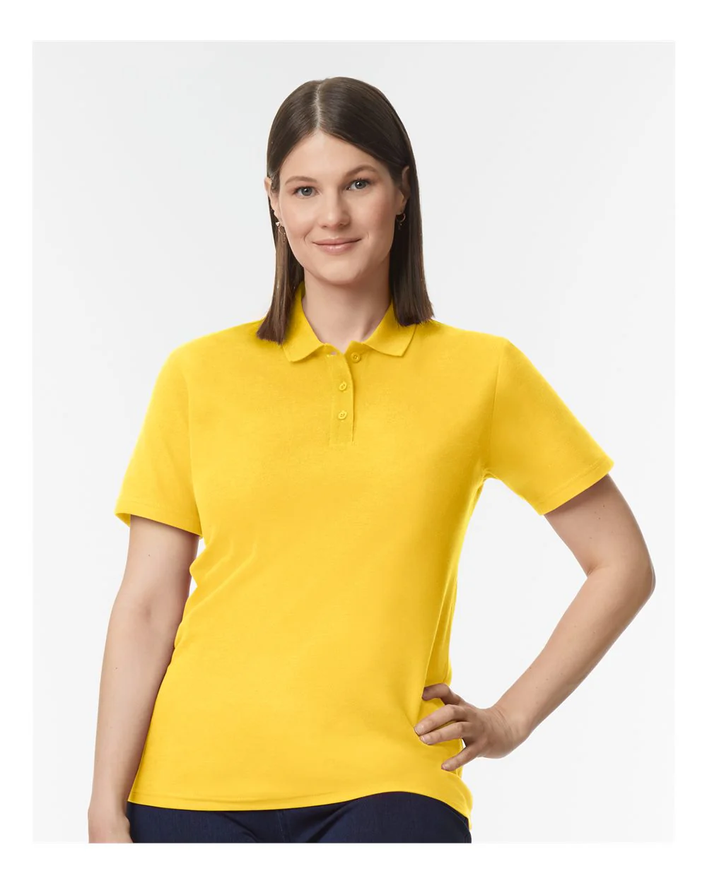 Gildan-64800L-Softstyle® Women's Pique Polo - Image 17
