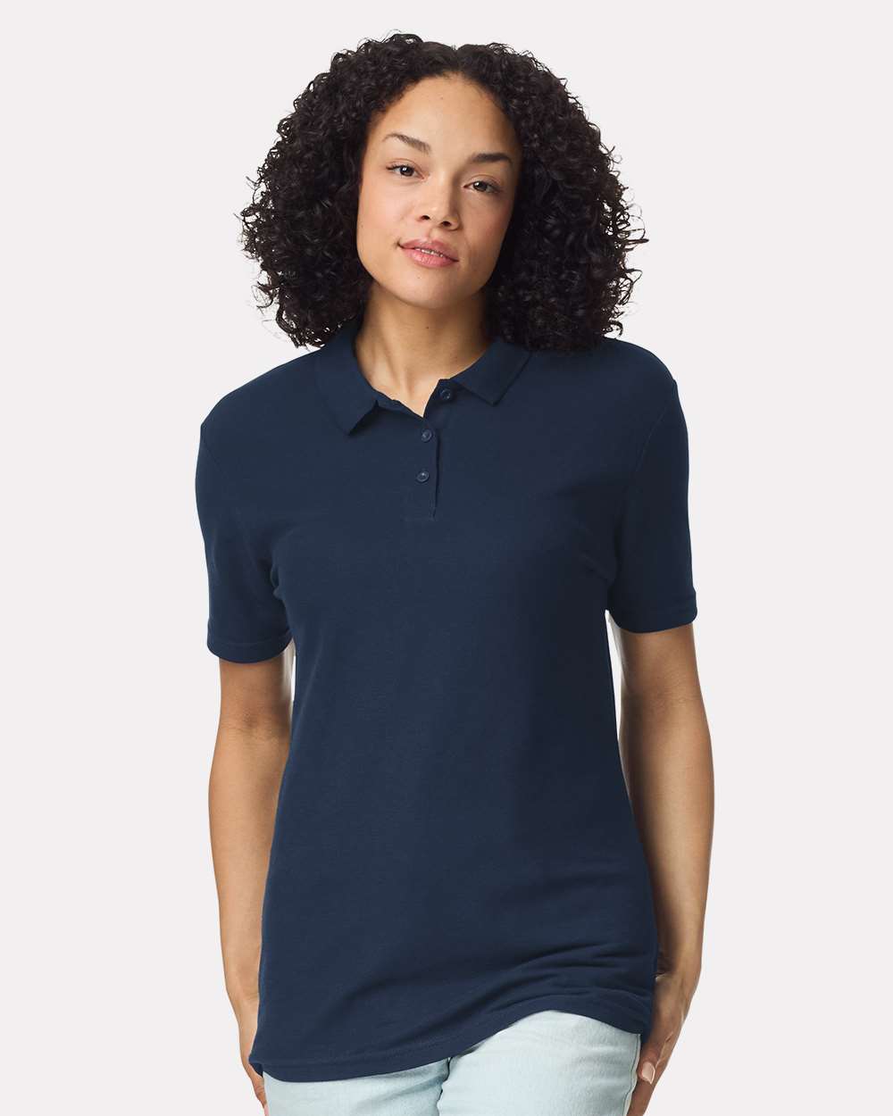 Gildan-64800L-Softstyle® Women's Pique Polo - Image 23