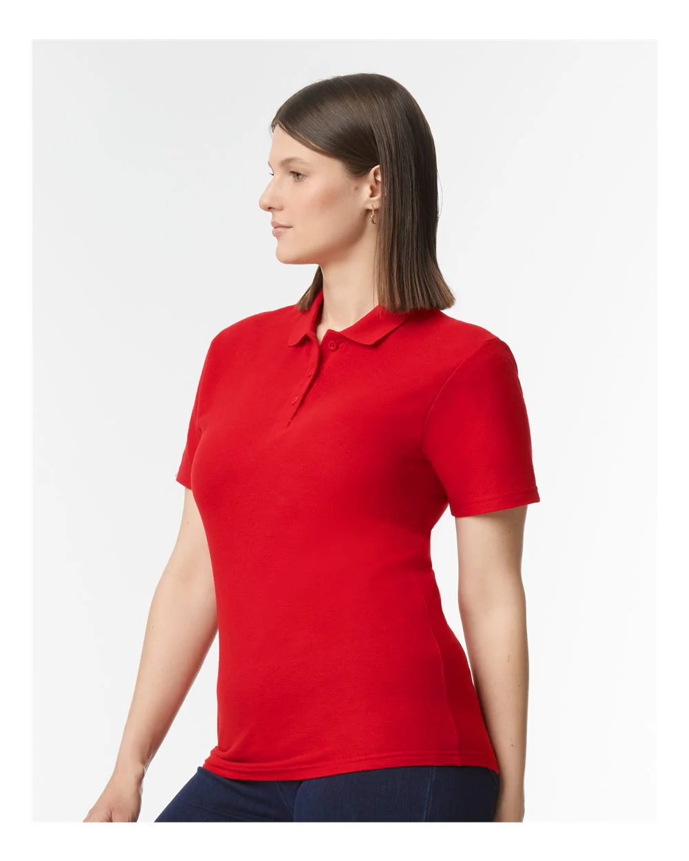 Gildan-64800L-Softstyle® Women's Pique Polo - Image 30