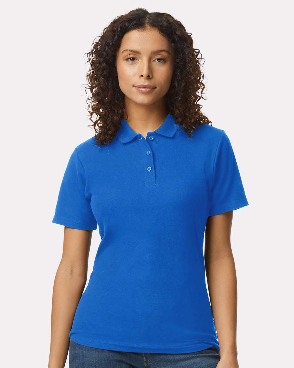 Gildan-64800L-Softstyle® Women's Pique Polo - Image 35