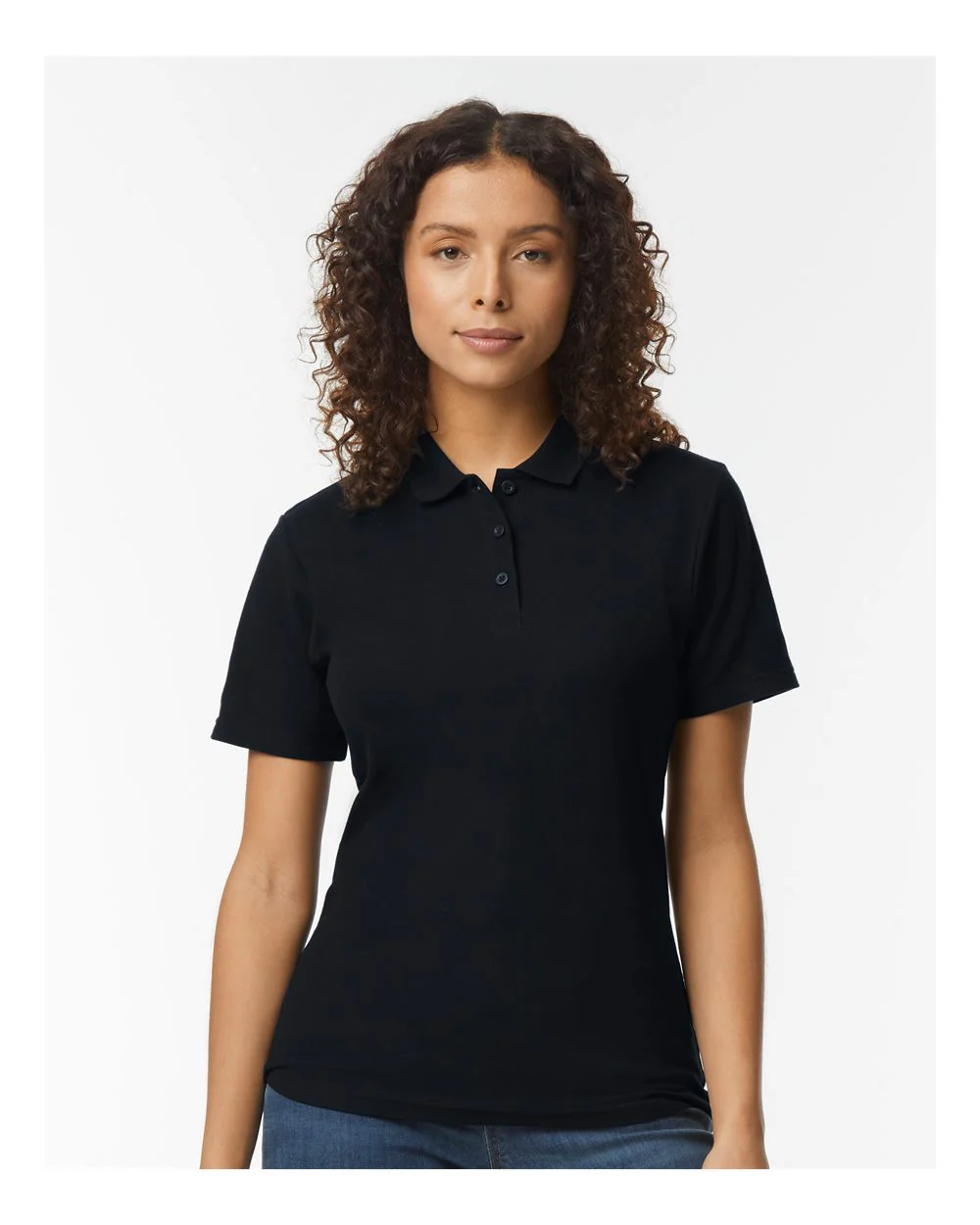 Gildan-64800L-Softstyle® Women's Pique Polo - Image 4