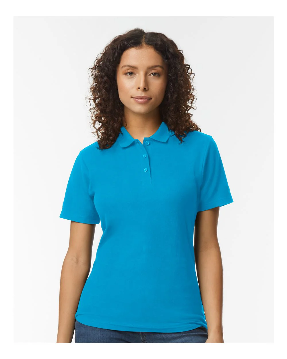 Gildan-64800L-Softstyle® Women's Pique Polo - Image 41