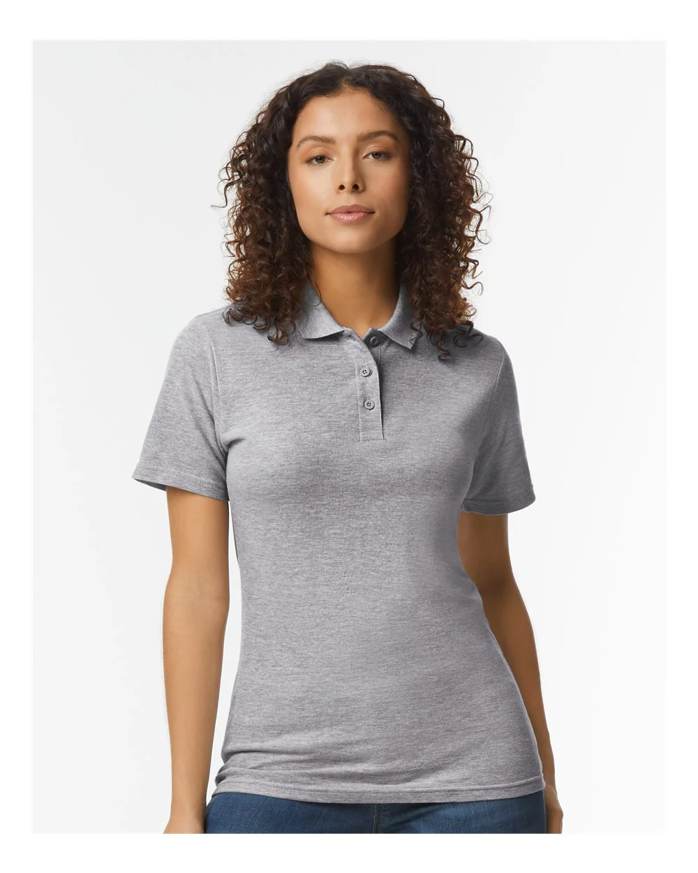 Gildan-64800L-Softstyle® Women's Pique Polo - Image 47