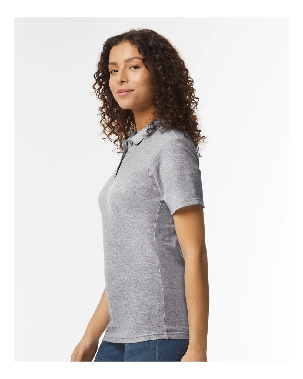 Gildan-64800L-Softstyle® Women's Pique Polo - Image 48