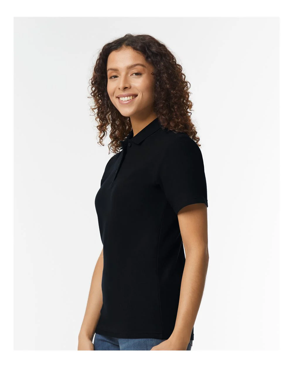 Gildan-64800L-Softstyle® Women's Pique Polo - Image 5