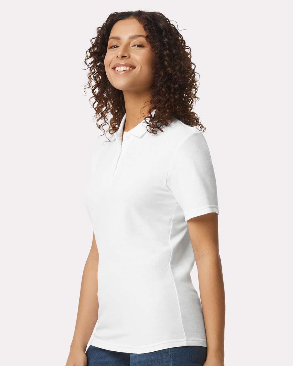 Gildan-64800L-Softstyle® Women's Pique Polo - Image 54