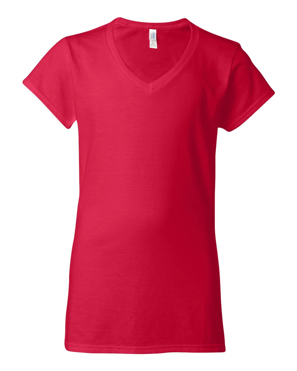 Gildan-64V00L-Softstyle® Women’s V-Neck T-Shirt - Image 11
