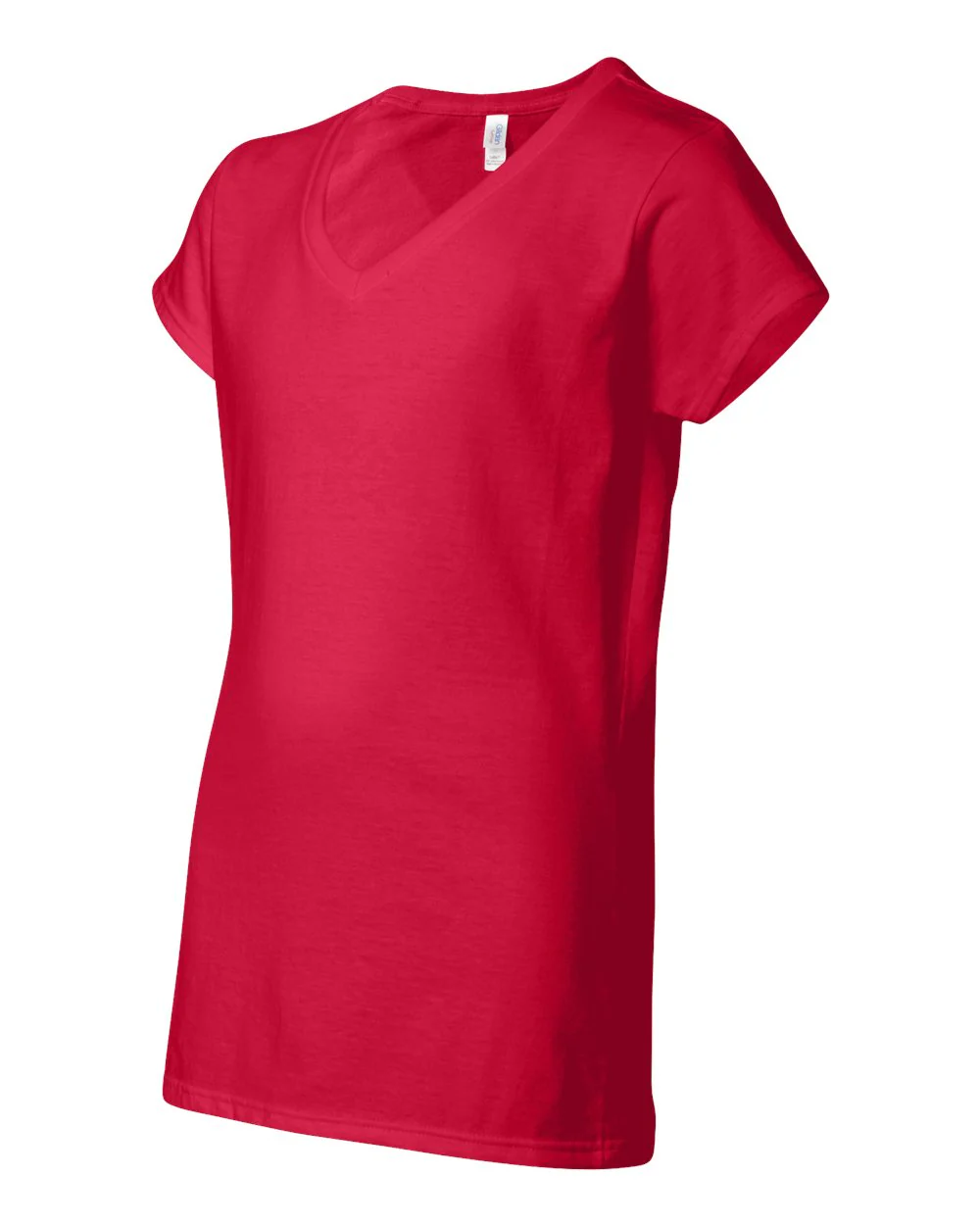Gildan-64V00L-Softstyle® Women’s V-Neck T-Shirt - Image 13