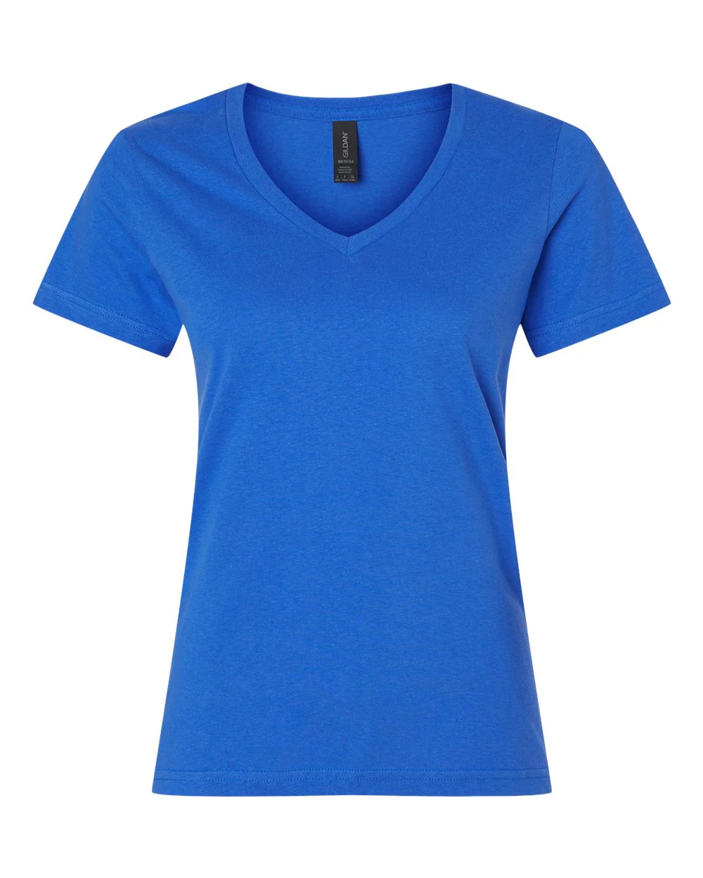 Gildan-64V00L-Softstyle® Women’s V-Neck T-Shirt - Image 23