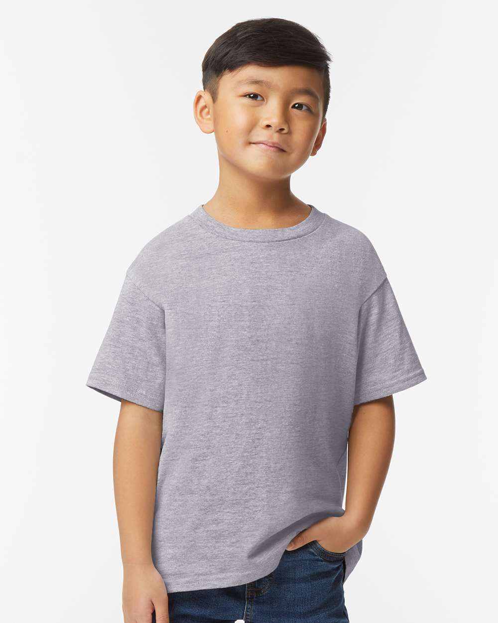 Gildan-65000B-Softstyle® Youth Midweight T-Shirt - Image 59