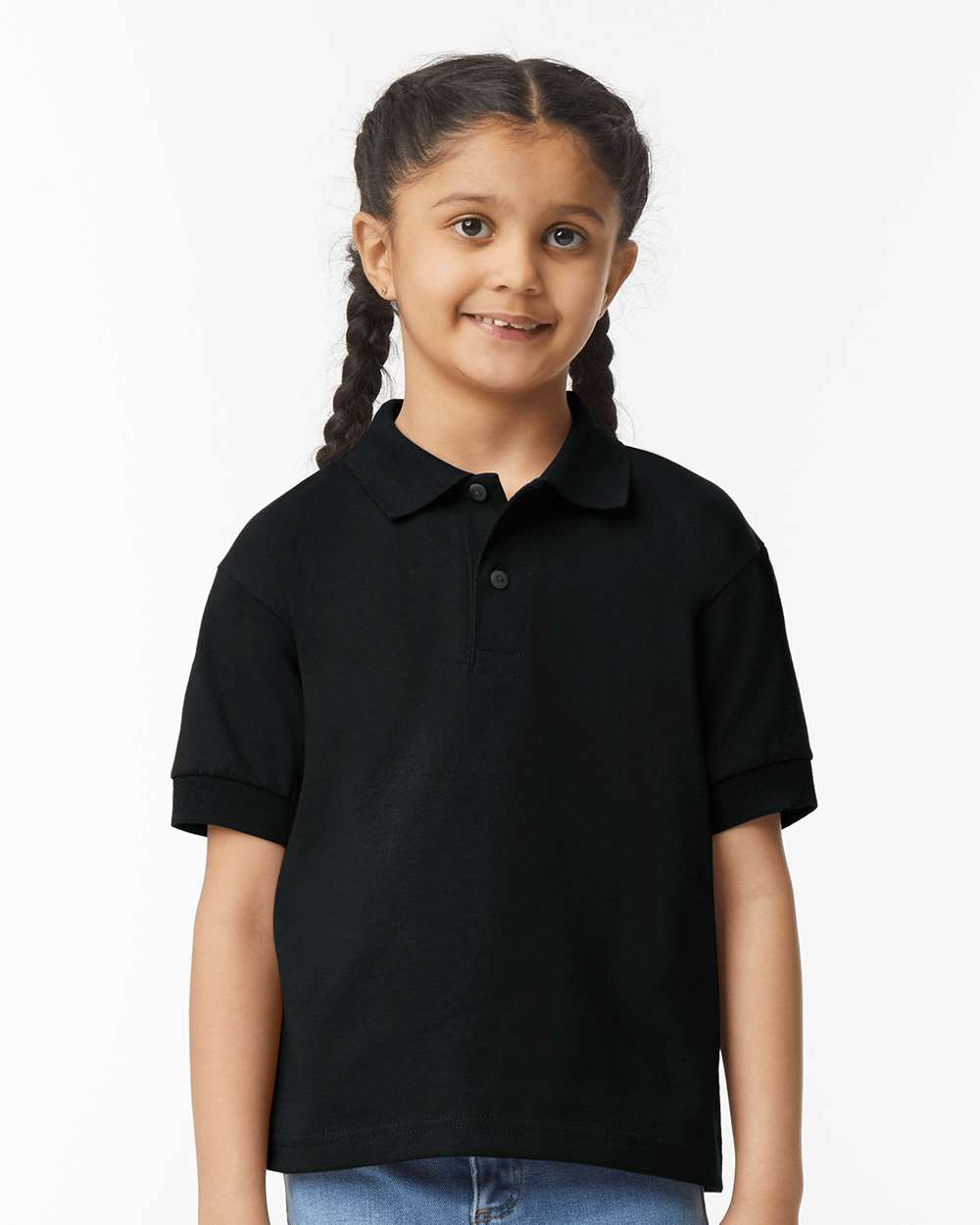 Gildan-8800B-DryBlend® Youth Jersey Polo - Image 4