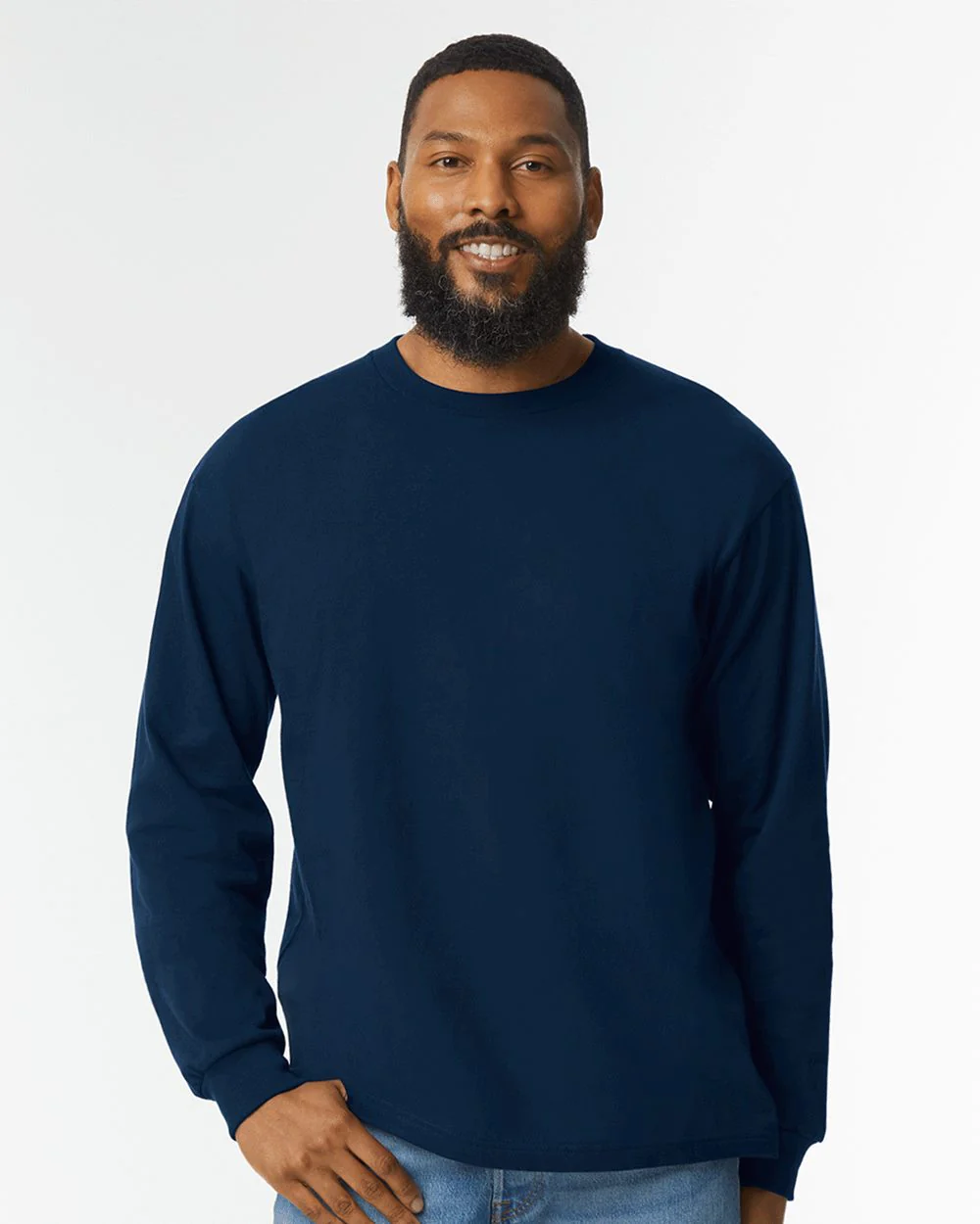 Gildan-H400-Hammer™ Long Sleeve T-Shirt - Image 4