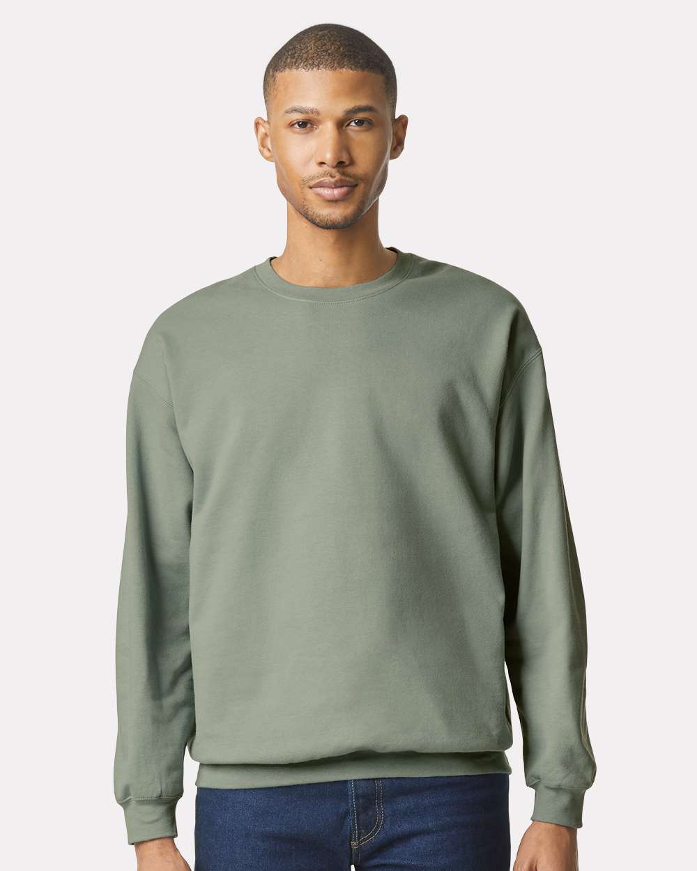Gildan-SF000-Softstyle® Midweight Crewneck Sweatshirt - Image 119
