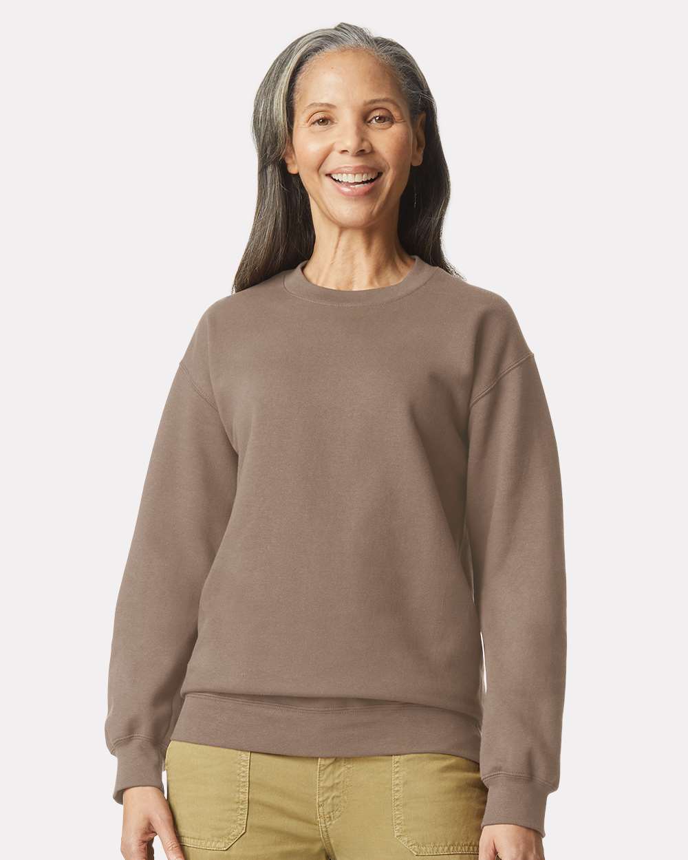 Gildan-SF000-Softstyle® Midweight Crewneck Sweatshirt - Image 17