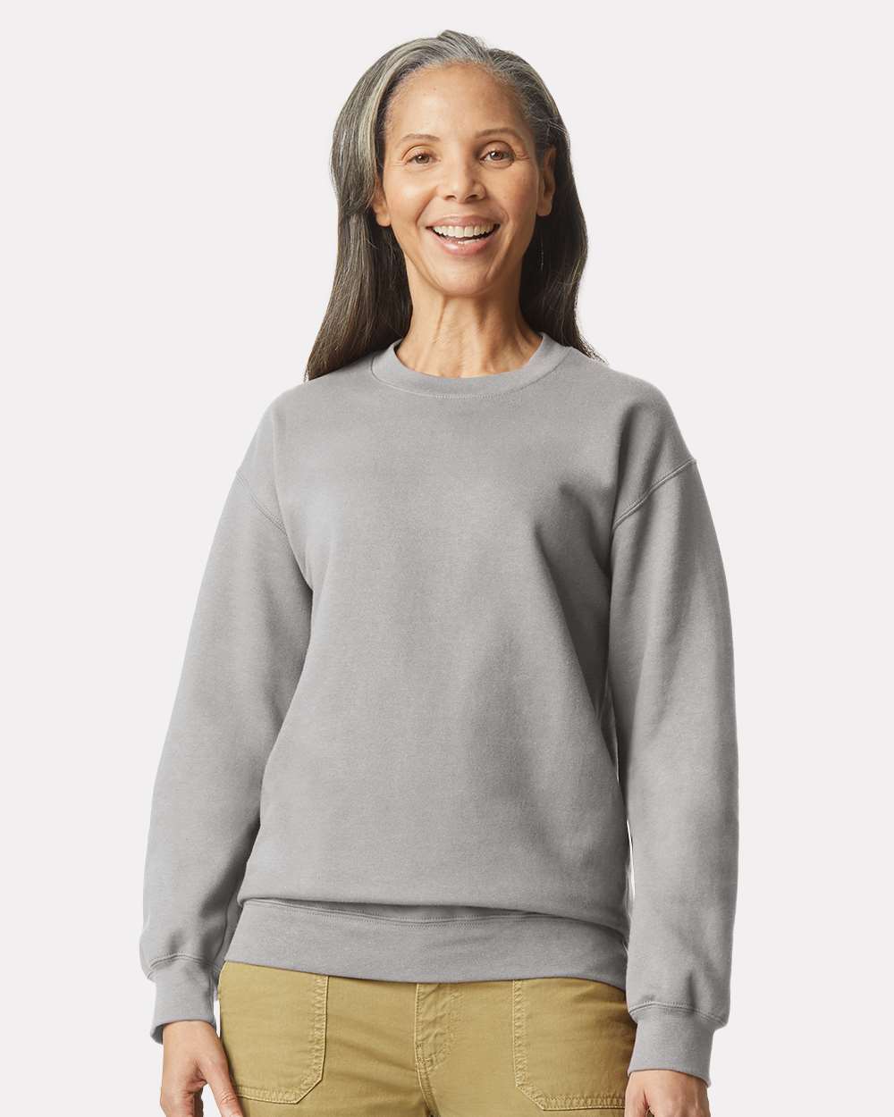 Gildan-SF000-Softstyle® Midweight Crewneck Sweatshirt - Image 23