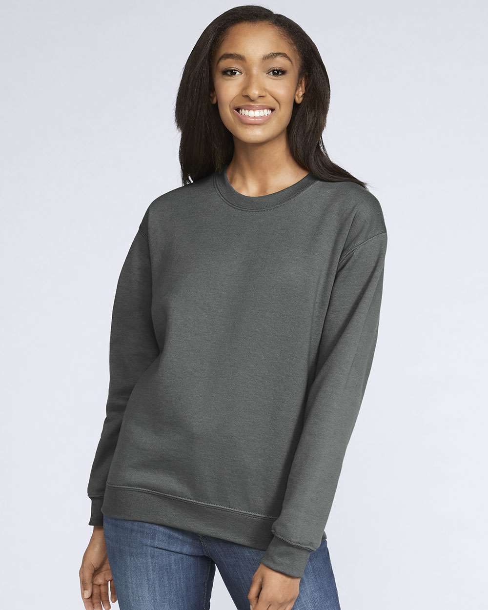 Gildan-SF000-Softstyle® Midweight Crewneck Sweatshirt - Image 29