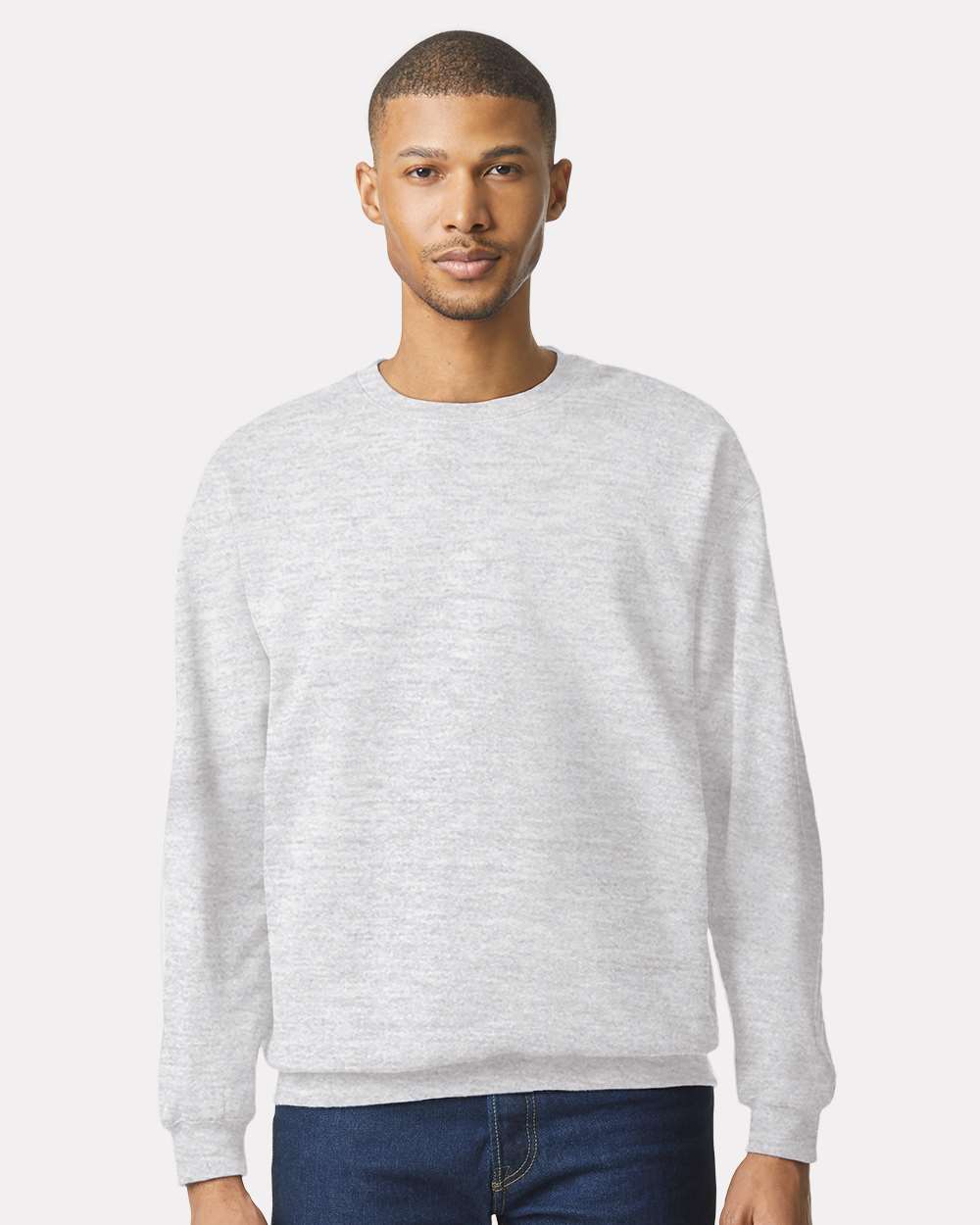 Gildan-SF000-Softstyle® Midweight Crewneck Sweatshirt - Image 4