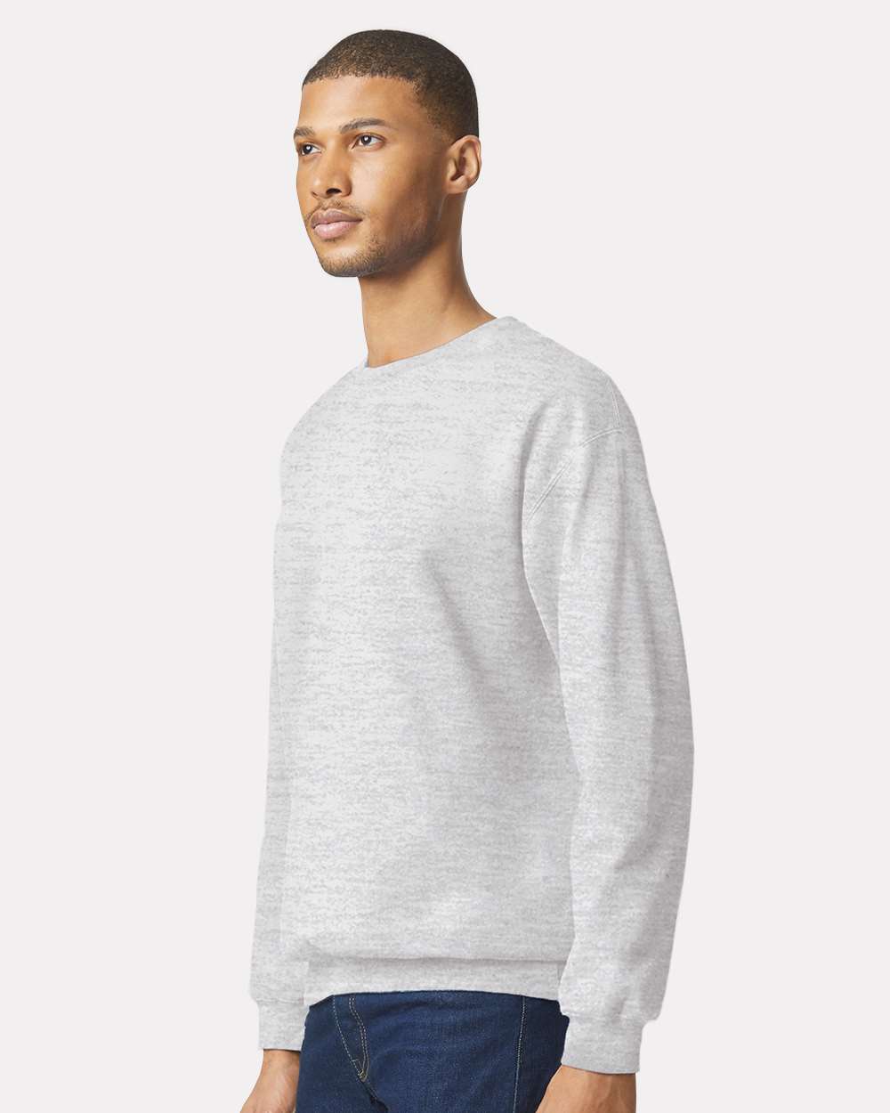 Gildan-SF000-Softstyle® Midweight Crewneck Sweatshirt - Image 5