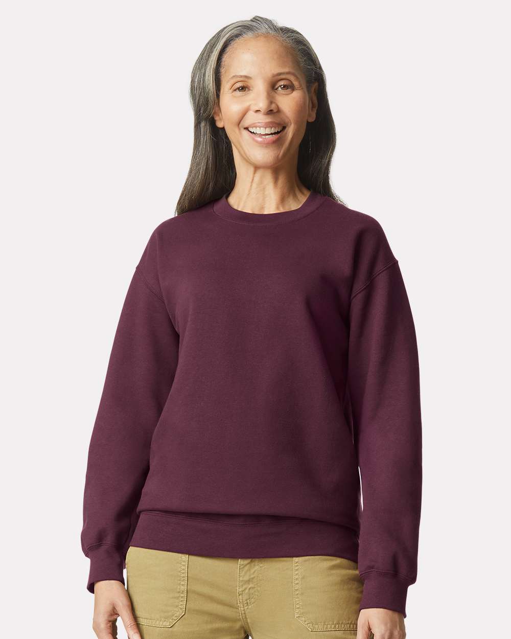 Gildan-SF000-Softstyle® Midweight Crewneck Sweatshirt - Image 65