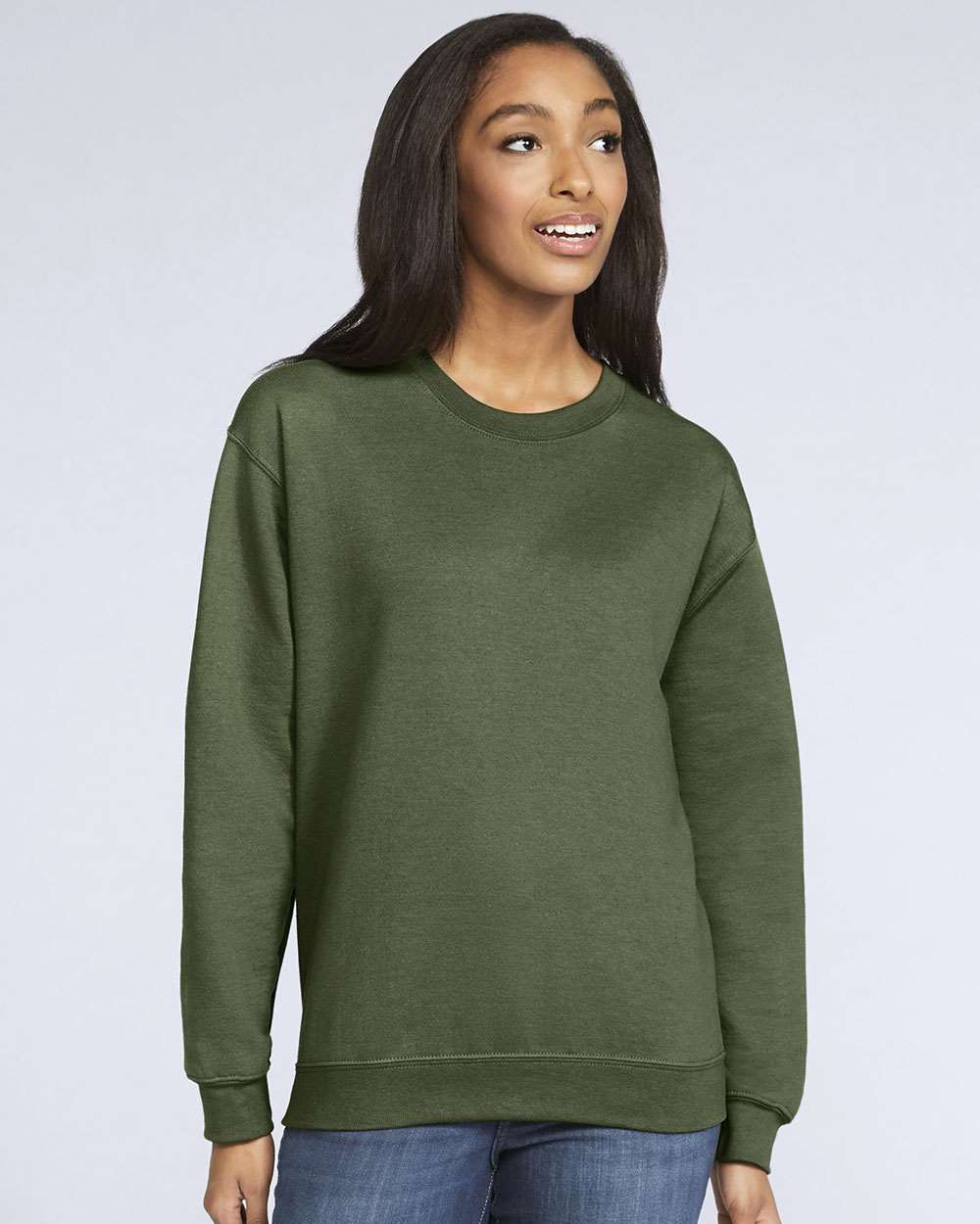 Gildan-SF000-Softstyle® Midweight Crewneck Sweatshirt - Image 71