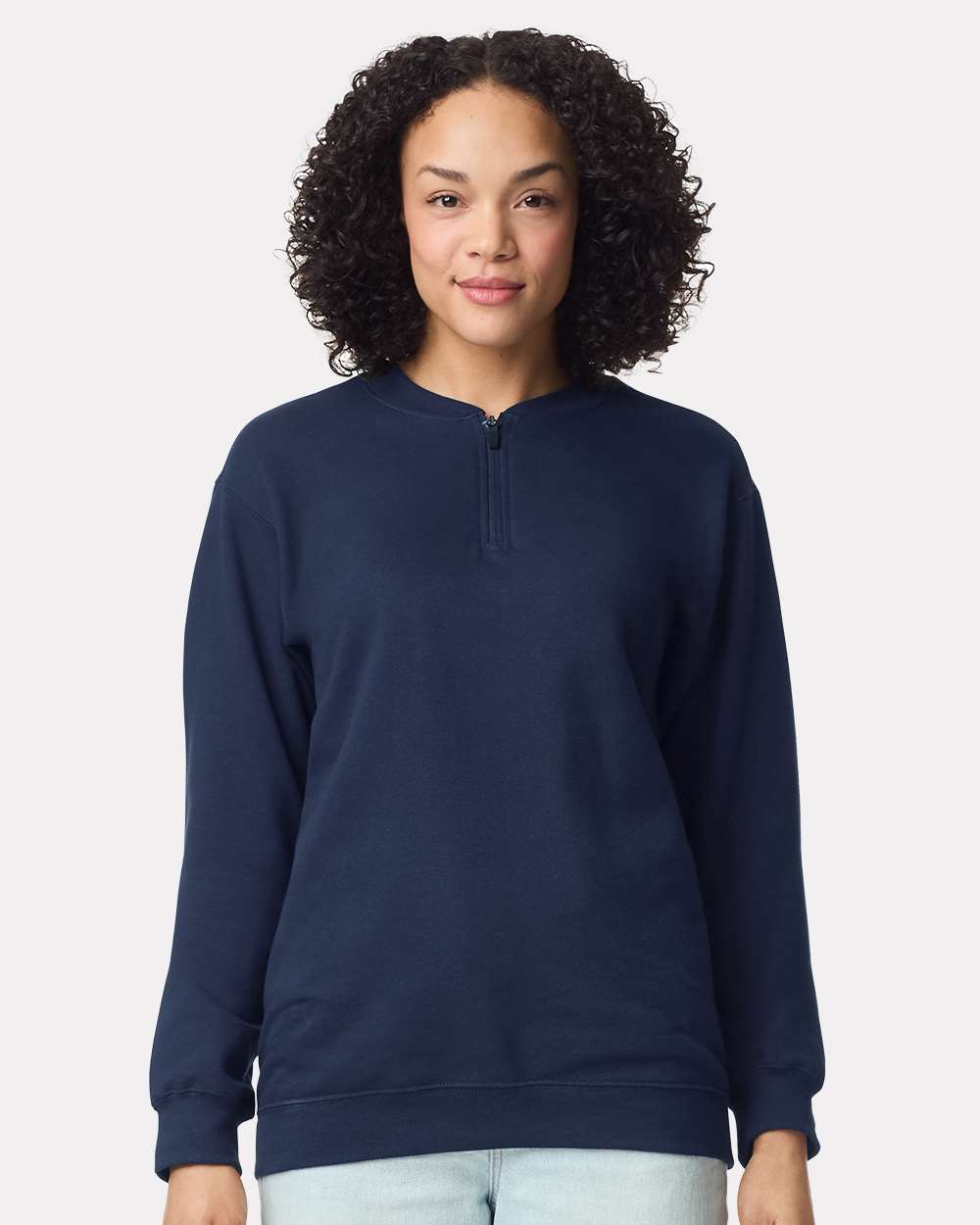 Gildan-SF008-Softstyle® Midweight 1/4 Zip Sweatshirt - Image 29
