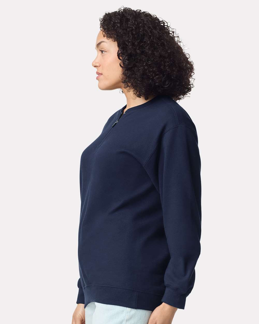 Gildan-SF008-Softstyle® Midweight 1/4 Zip Sweatshirt - Image 30