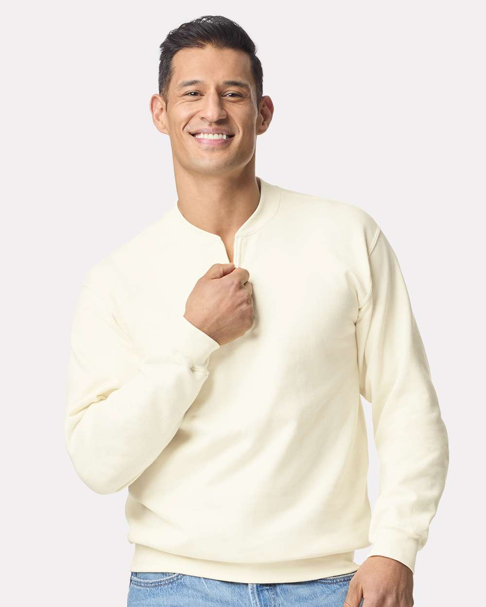 Gildan-SF008-Softstyle® Midweight 1/4 Zip Sweatshirt - Image 35