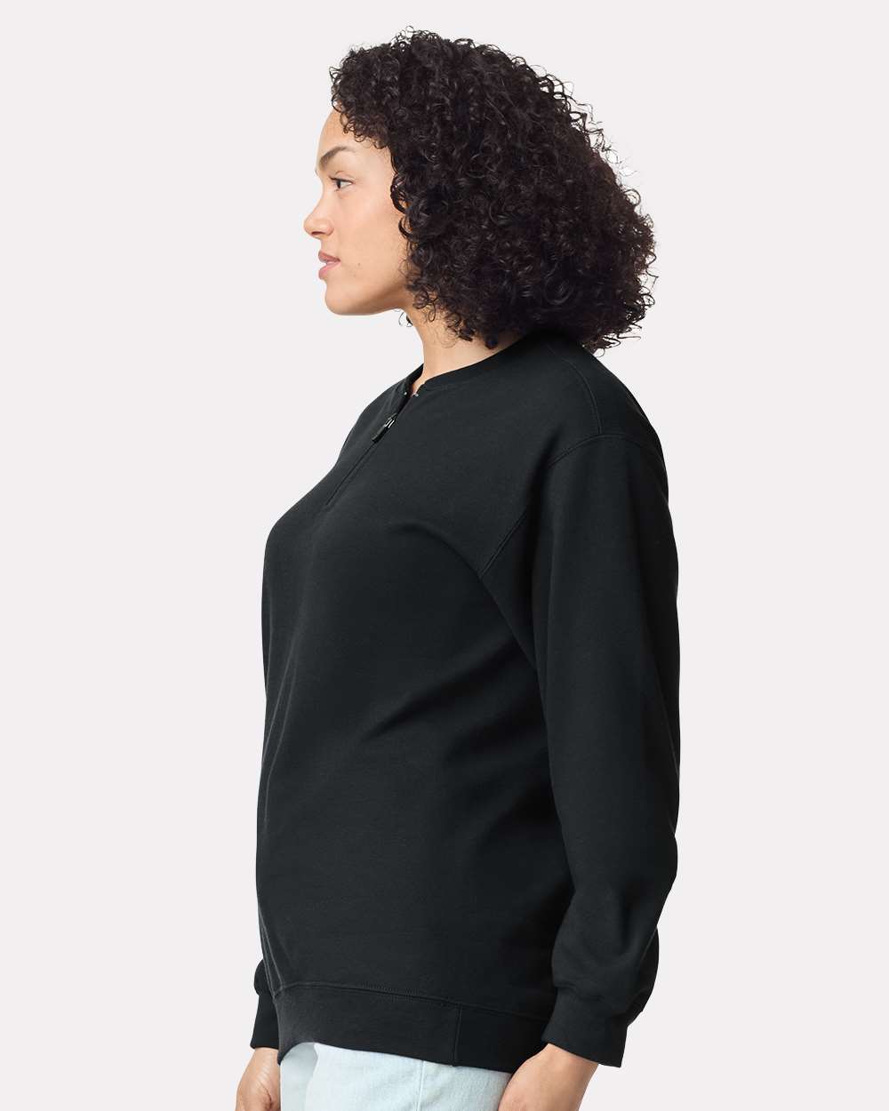 Gildan-SF008-Softstyle® Midweight 1/4 Zip Sweatshirt - Image 5