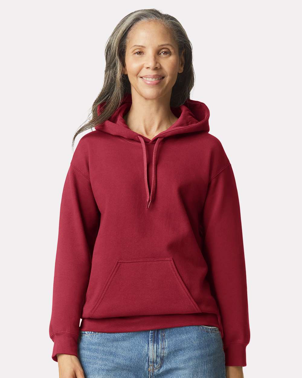 Gildan-SF500-Softstyle® Midweight Hooded Sweatshirt - Image 35
