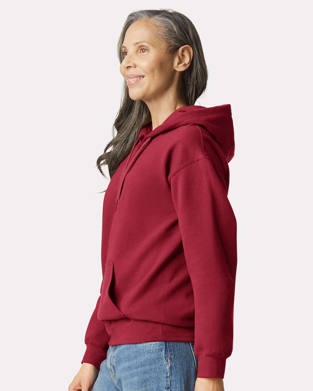 Gildan-SF500-Softstyle® Midweight Hooded Sweatshirt - Image 36