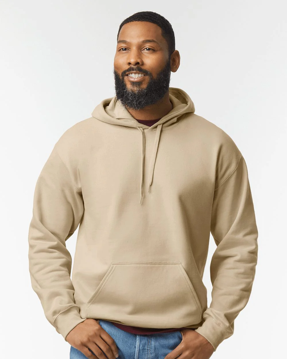 Gildan-SF500-Softstyle® Midweight Hooded Sweatshirt - Image 7