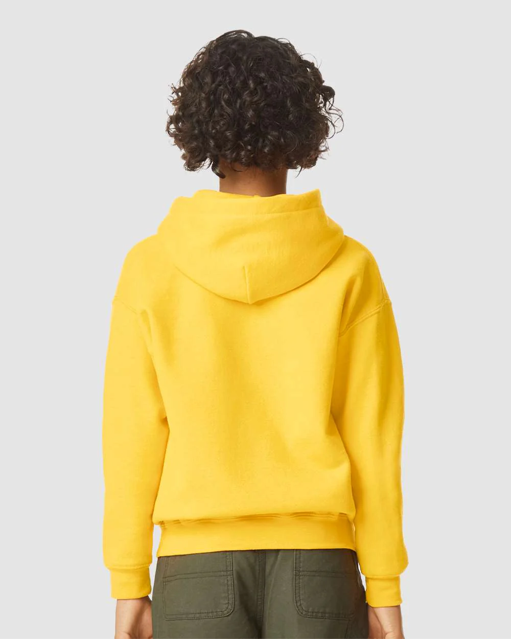 Gildan-SF500B-Softstyle® Youth Midweight Hooded Sweatshirt - Image 13