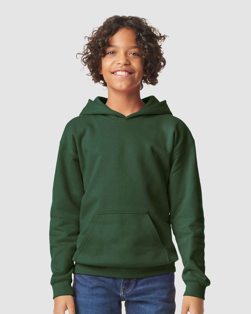 Gildan-SF500B-Softstyle® Youth Midweight Hooded Sweatshirt - Image 23