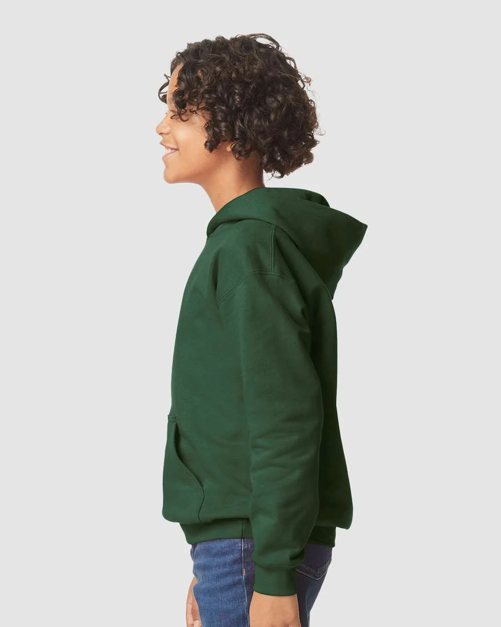 Gildan-SF500B-Softstyle® Youth Midweight Hooded Sweatshirt - Image 24