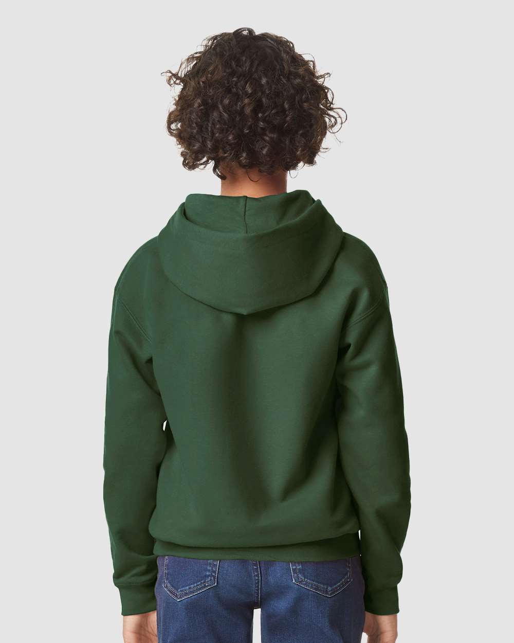 Gildan-SF500B-Softstyle® Youth Midweight Hooded Sweatshirt - Image 25
