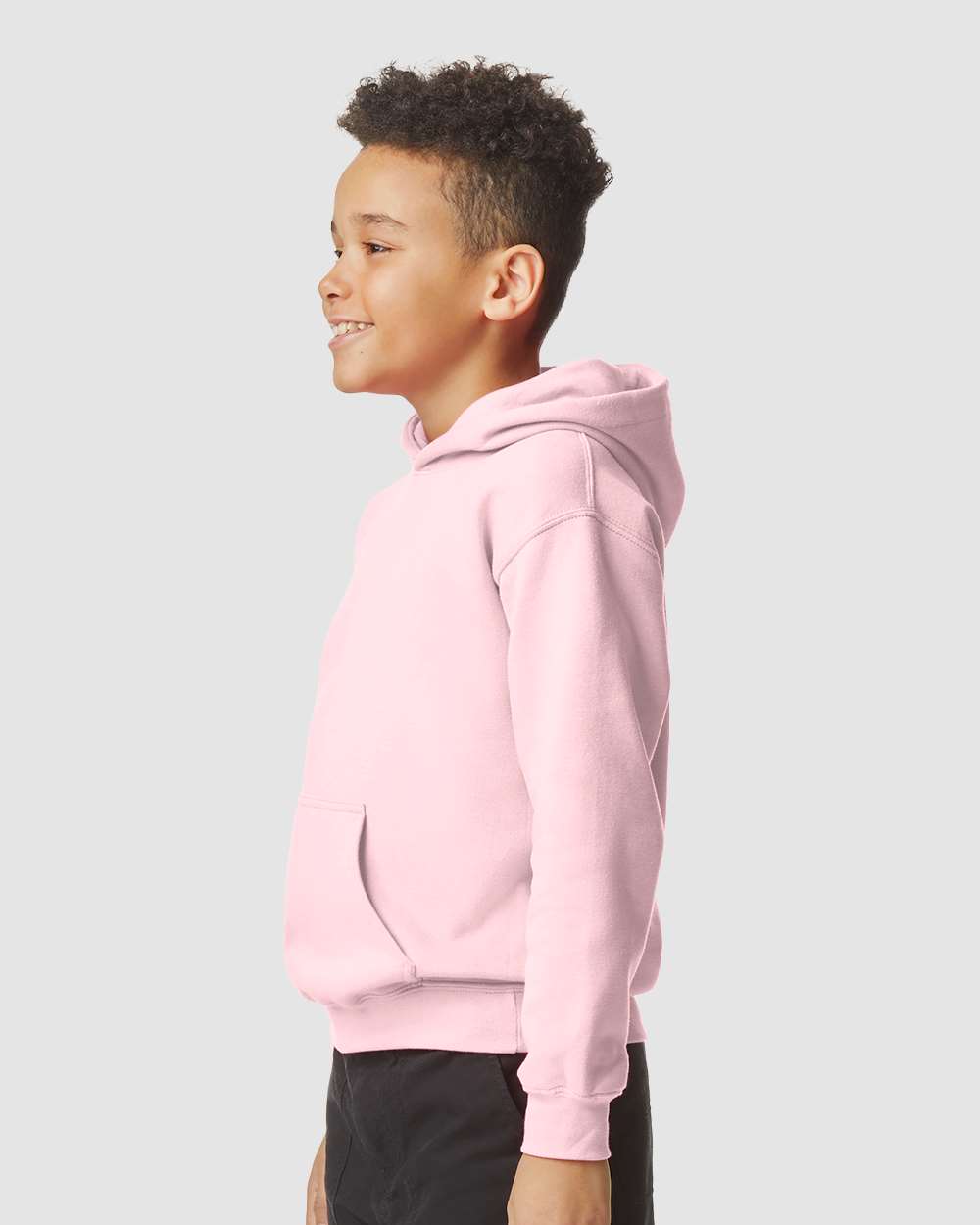Gildan-SF500B-Softstyle® Youth Midweight Hooded Sweatshirt - Image 30