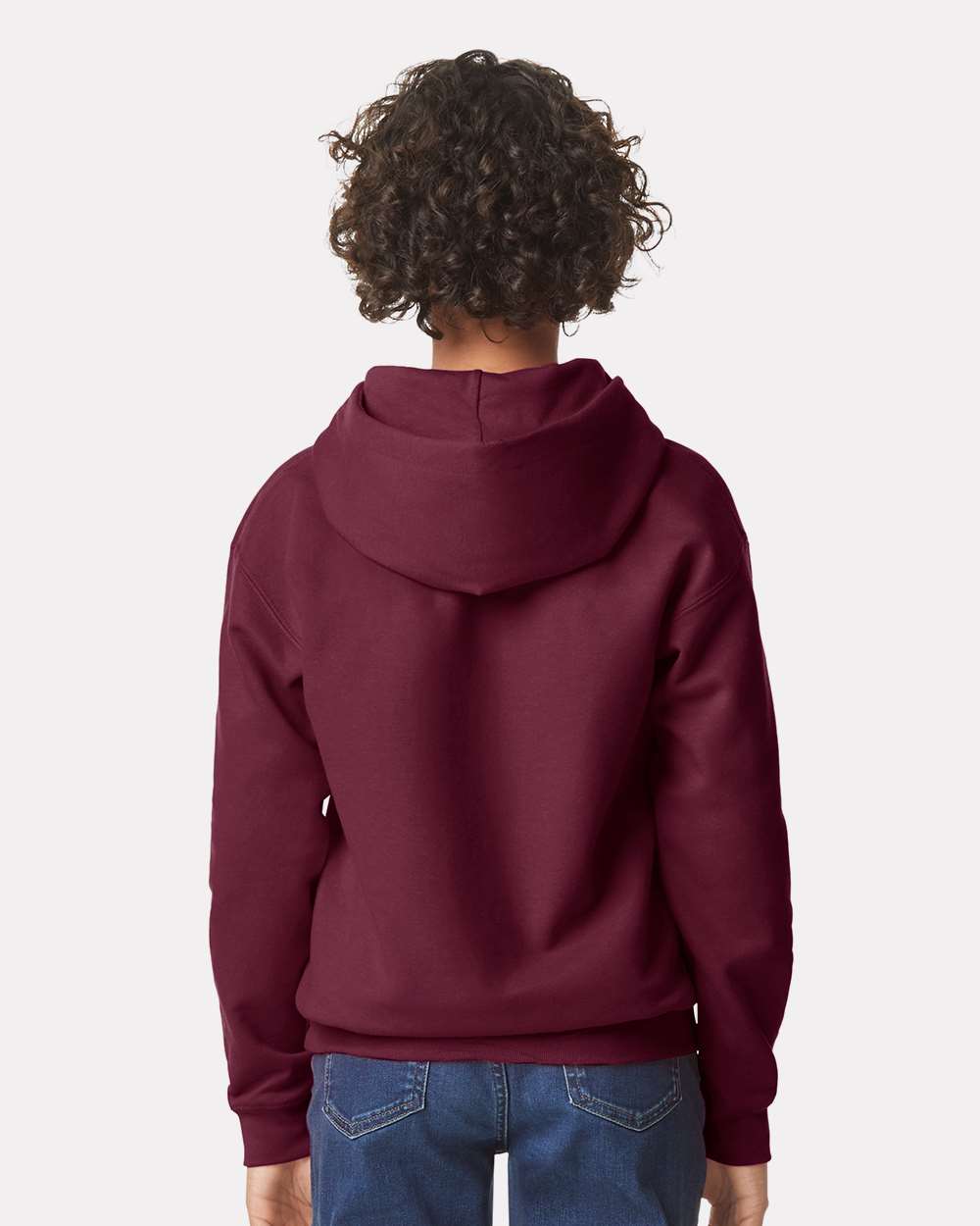 Gildan-SF500B-Softstyle® Youth Midweight Hooded Sweatshirt - Image 37