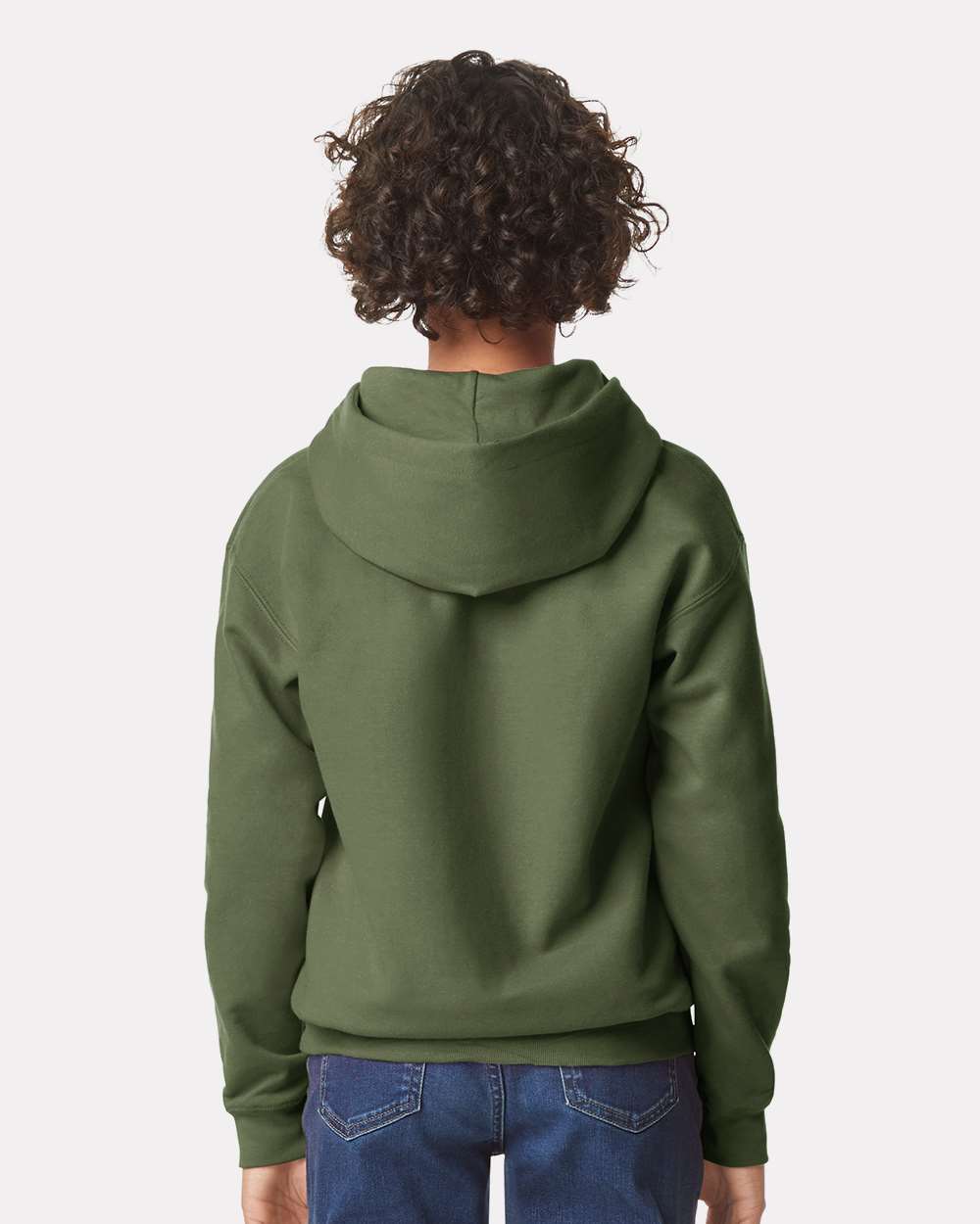 Gildan-SF500B-Softstyle® Youth Midweight Hooded Sweatshirt - Image 43