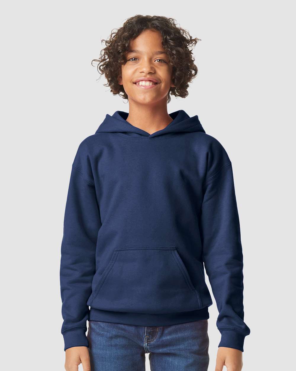Gildan-SF500B-Softstyle® Youth Midweight Hooded Sweatshirt - Image 47