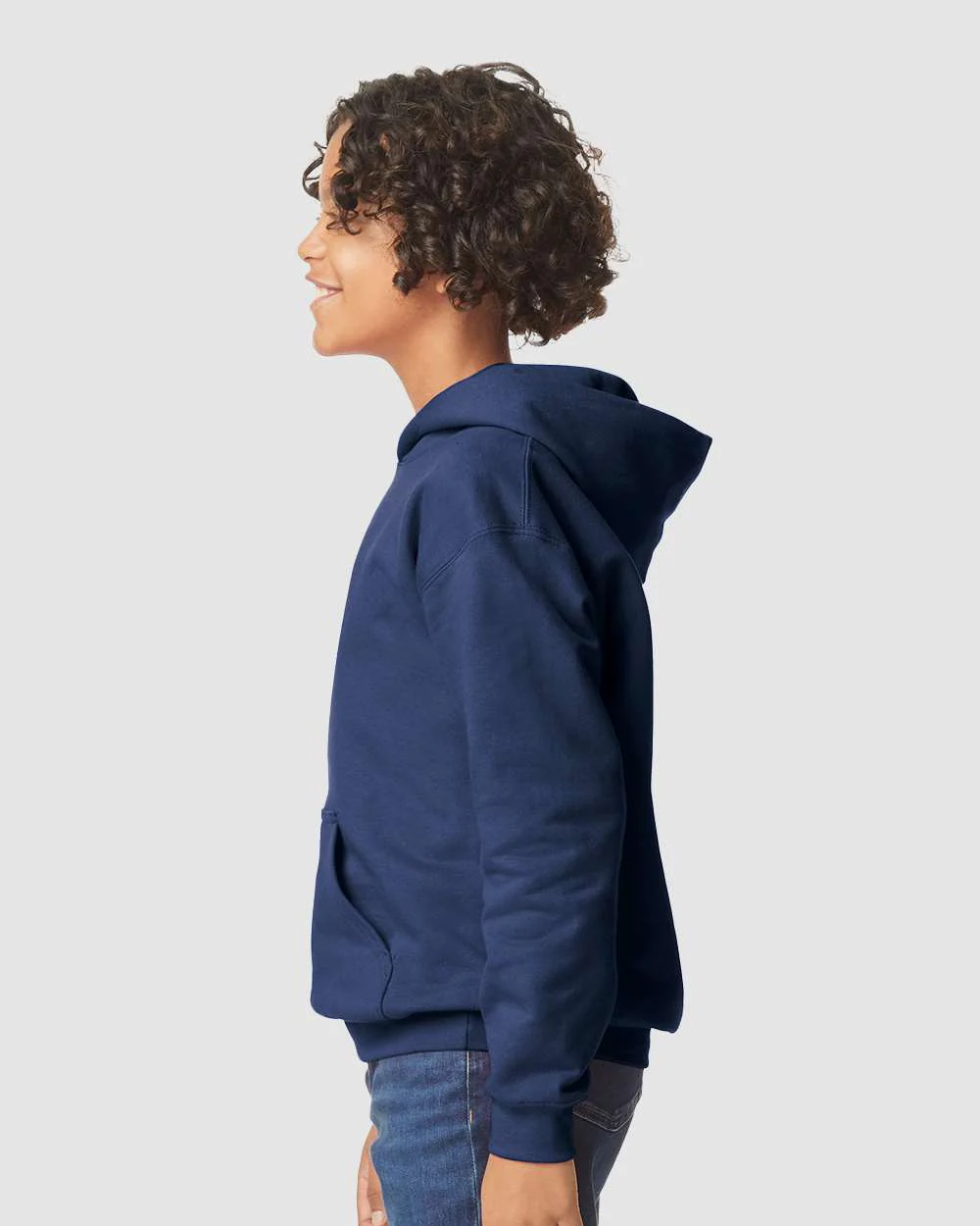 Gildan-SF500B-Softstyle® Youth Midweight Hooded Sweatshirt - Image 48