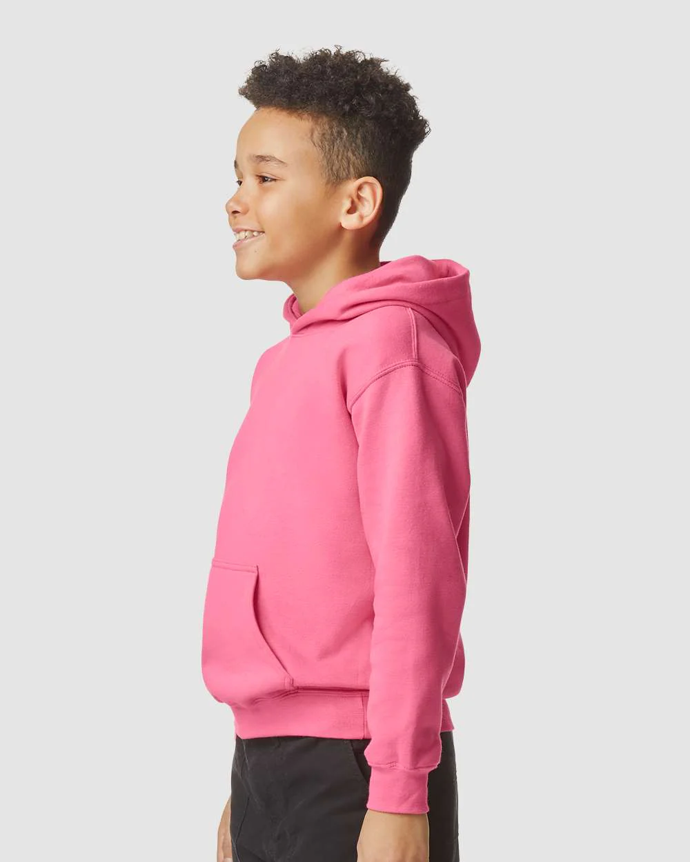Gildan-SF500B-Softstyle® Youth Midweight Hooded Sweatshirt - Image 54