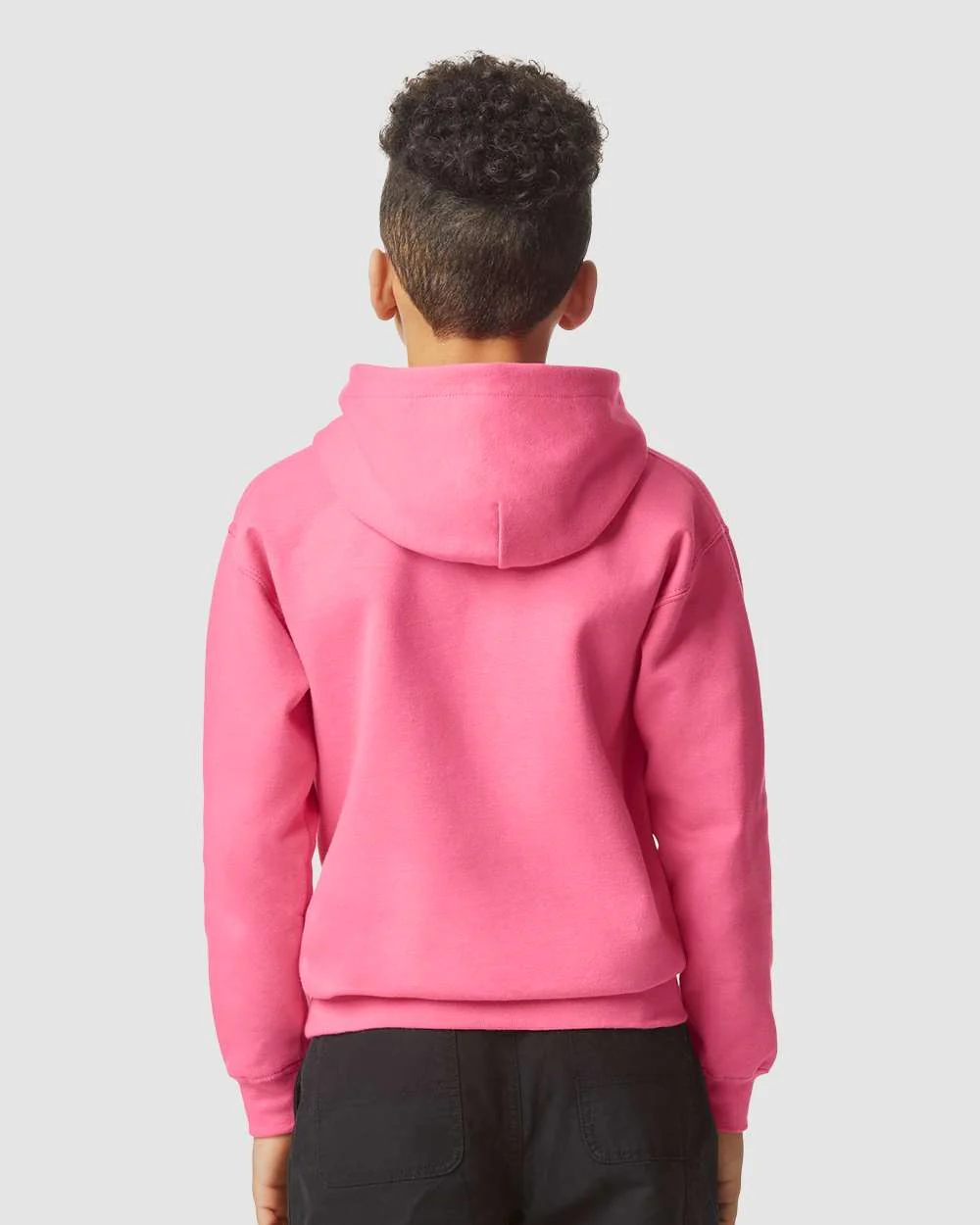 Gildan-SF500B-Softstyle® Youth Midweight Hooded Sweatshirt - Image 55