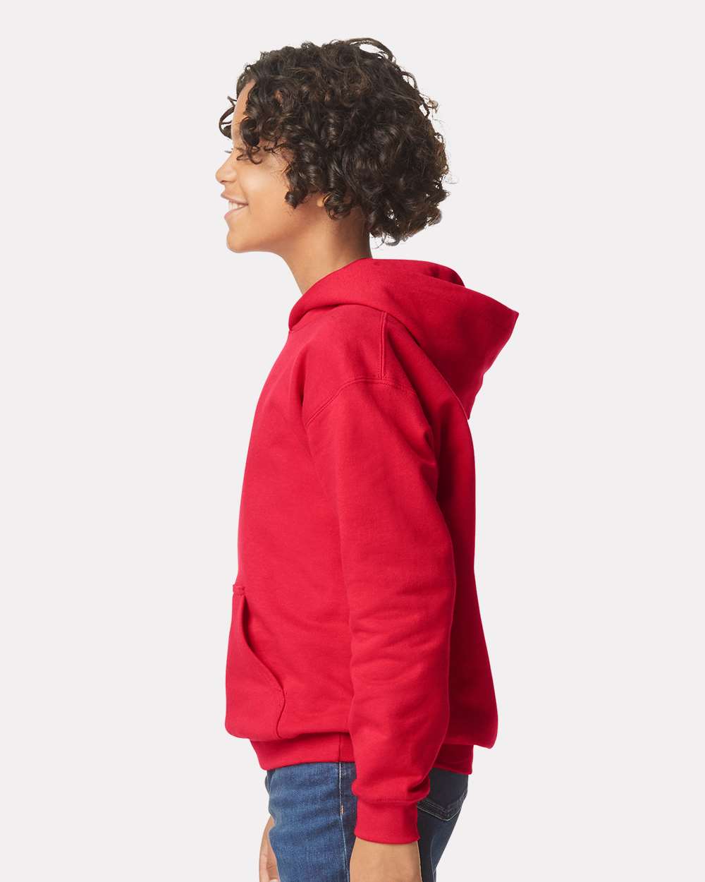 Gildan-SF500B-Softstyle® Youth Midweight Hooded Sweatshirt - Image 60