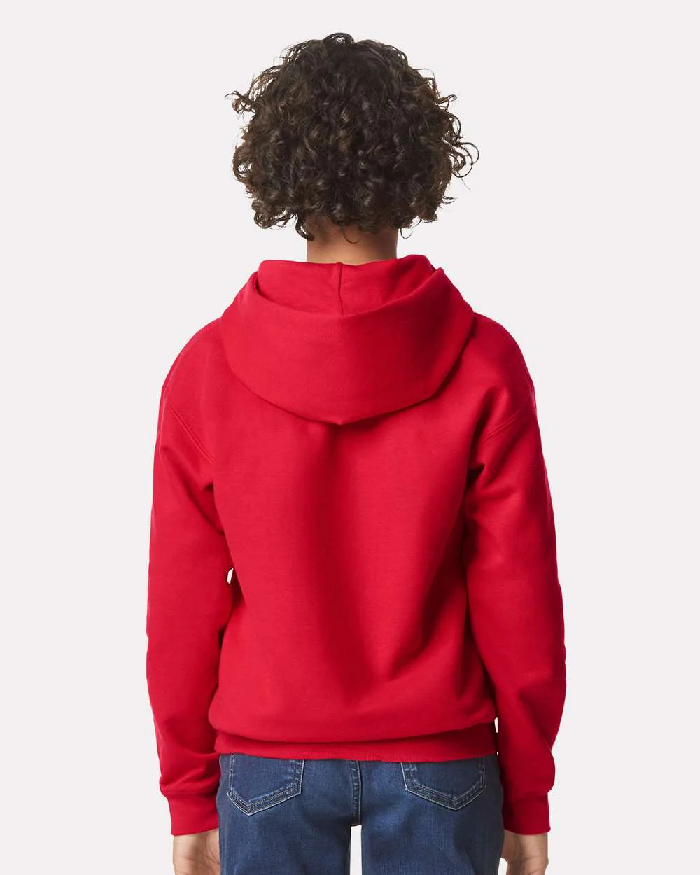 Gildan-SF500B-Softstyle® Youth Midweight Hooded Sweatshirt - Image 61