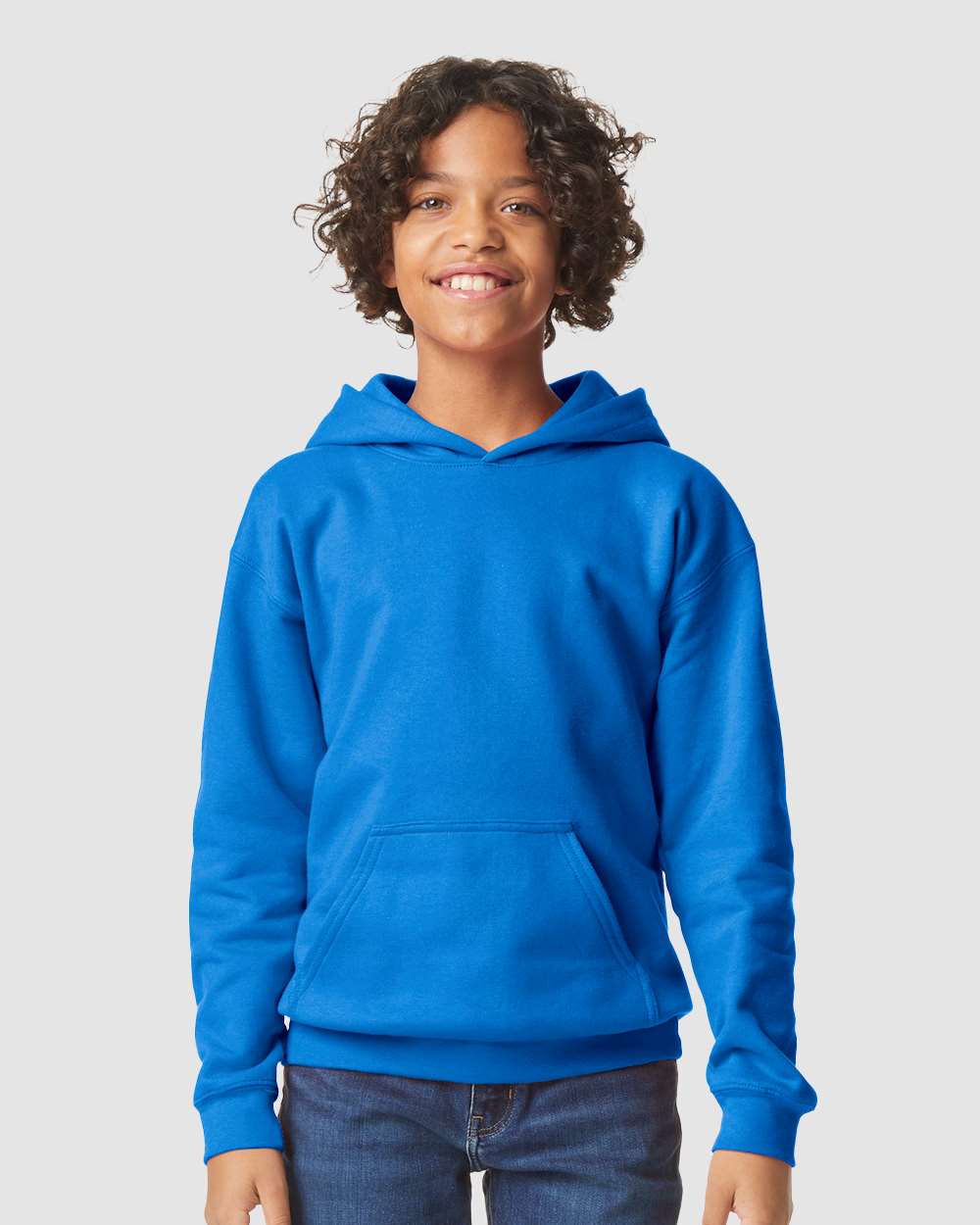 Gildan-SF500B-Softstyle® Youth Midweight Hooded Sweatshirt - Image 65